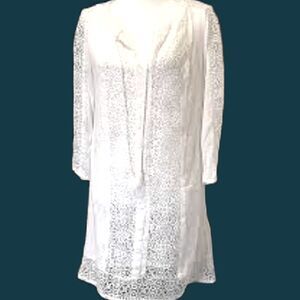 Lucky Brand White Lace Dress - Size Small - NWT